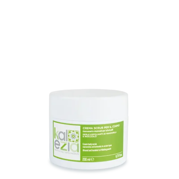 Crema scrub per il corpo