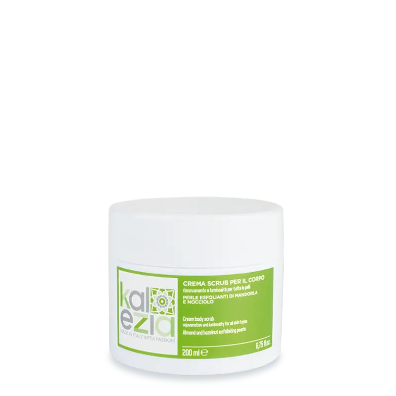 Crema scrub per il corpo