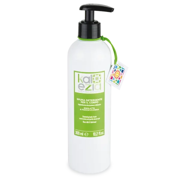 Spuma detergente per il corpo